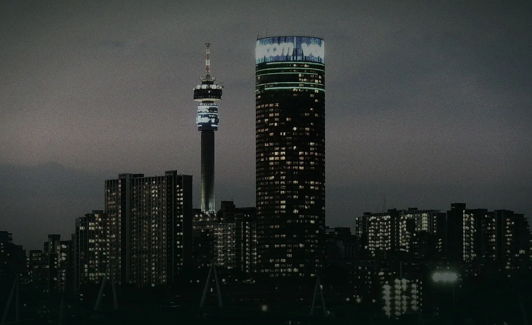 Johannesburg skyline representing the African industrial economies AGC helps build
